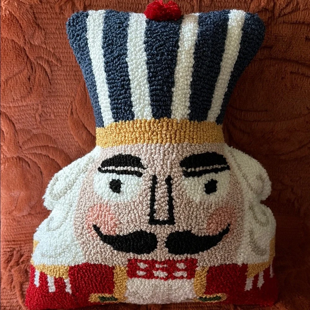 Nutcracker Holiday Pillow